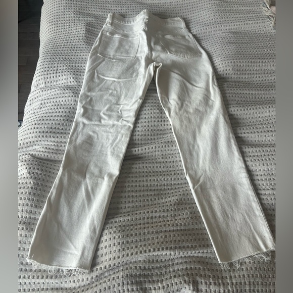 Madewell Perfect Vintage White Skinny Jeans Size 26 - Picture 5 of 6